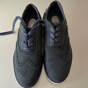 Boys Size 3 Dress Shoes by Kenneth Cole, NWT, Navy Blue